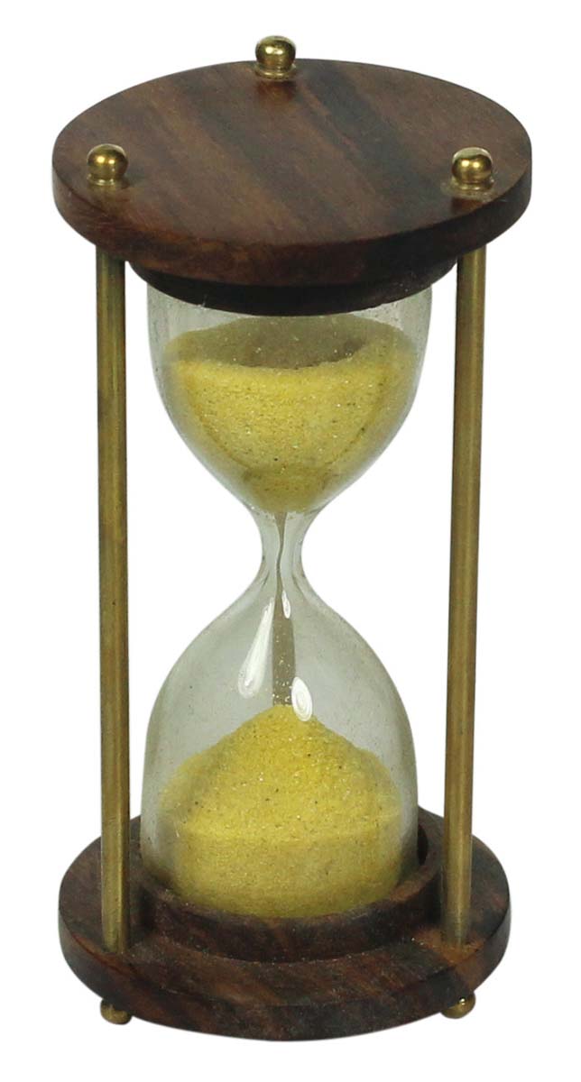 Handmade 1 Minute Wooden Hourglass Sand Timer