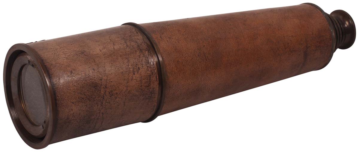 Telescopes for Bulk Sale – Decorative 36” Telescope – Brass & Leather – Antique-Look Finish – Wholesale Nautical Devices