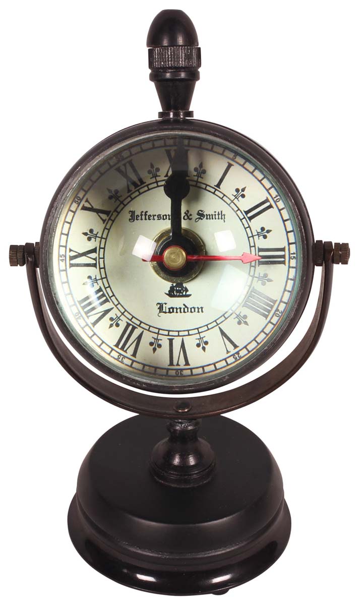 Wholesale Table Clocks – Decorative Classic-Look Clock – Made in Brass & Wood – Buy in Bulk 