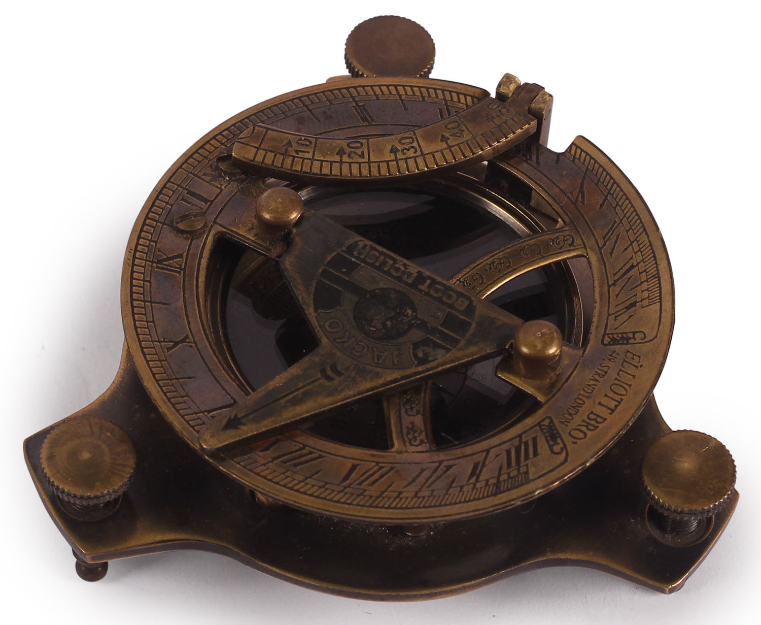 ArtistryBazaar Small Round Nautical Brass Sundial Compass Device - Engraved – Maritime
Antique Vintage Look Replica Marine Collectible – Handy Pocket Size Compass - Great
Corporate &amp; Personal Gifts