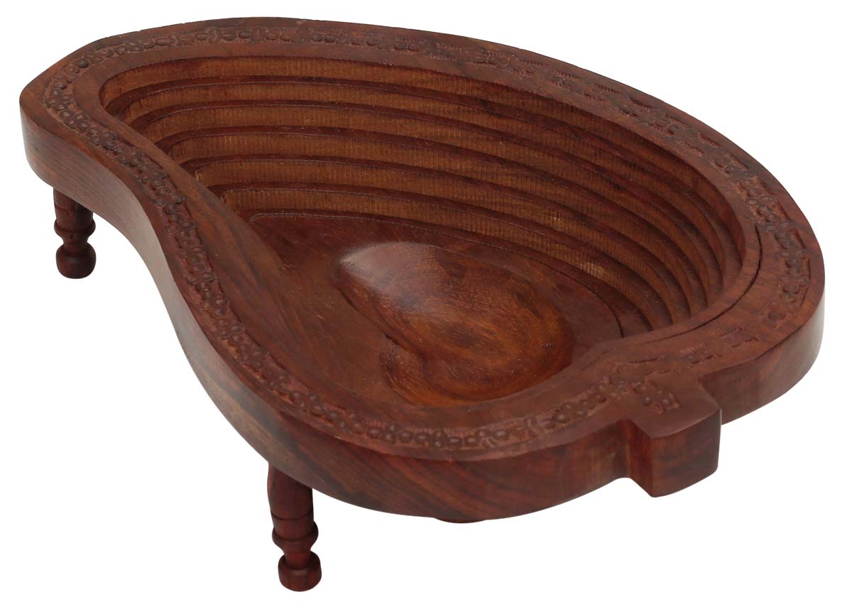 Handmade Wood Spring Tray - Decorative Fruits & Nuts Wooden Tray - Kitchenware / Tableware Accessories - Buy in Bulk Wholesale