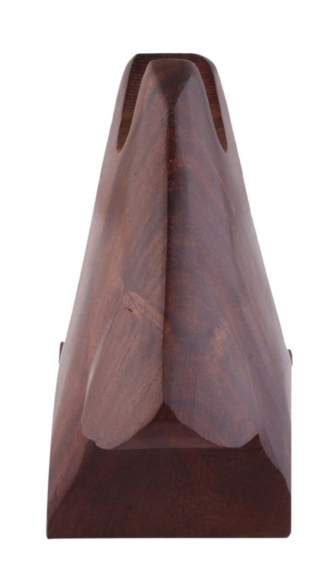 Bulk Wholesale Nose Eyeglass Holder in Mango-Wood – 4” Hand-Crafted Spectacle Holder in Dark-Brown Color – Home / Office / Desk Essentials – Funny Gifts from India