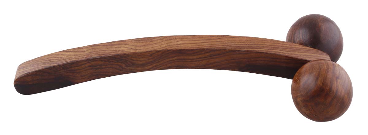 Bulk Wholesale Hand Massage Roller in Wood – 10” Handcrafted Wheel Massager for Back, Legs, Spine – Relaxing Massage Tools from India