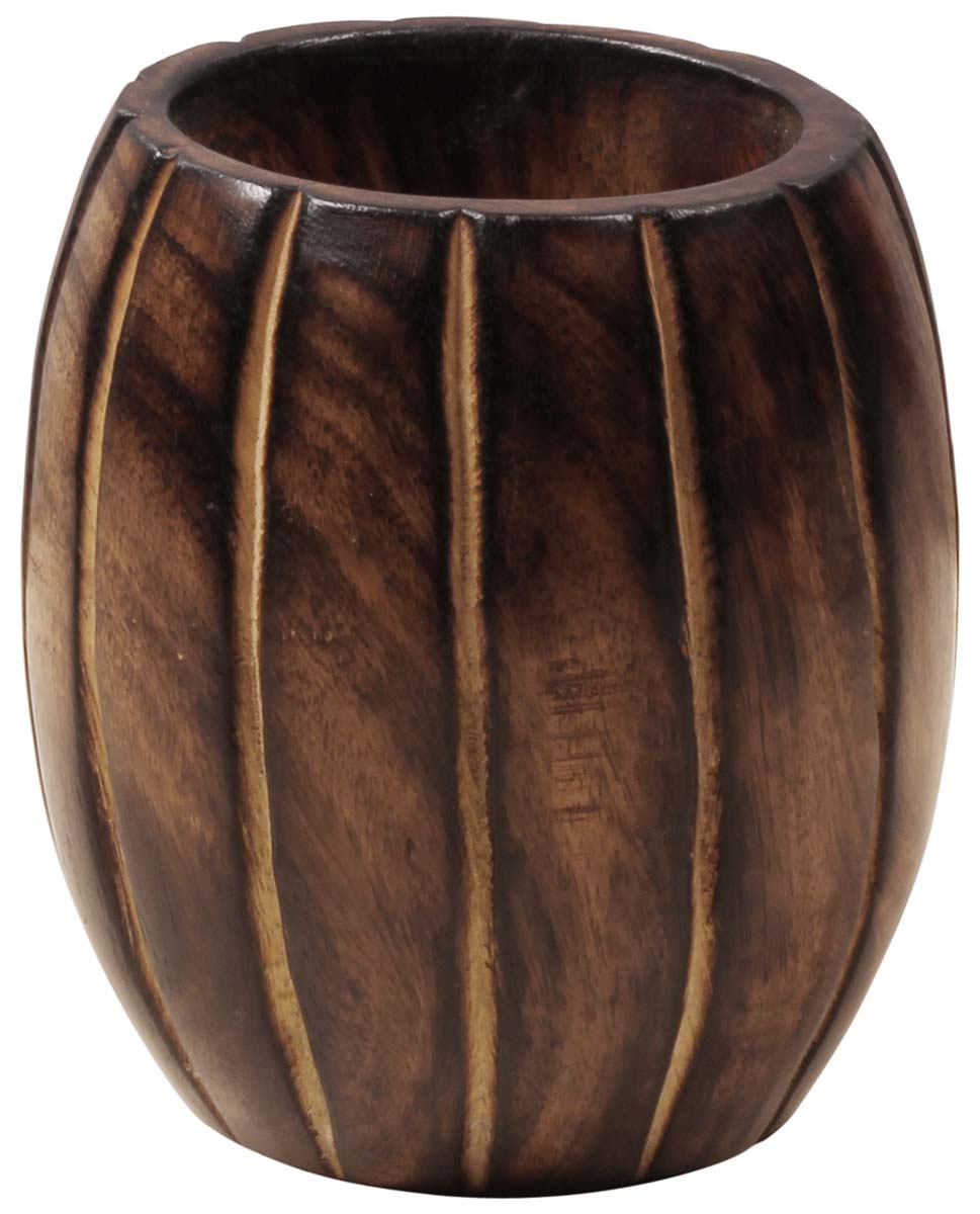 Handmade Wooden Pen Stand / Holder – Barrel Shaped – Desk Accessories – Office Supplies 