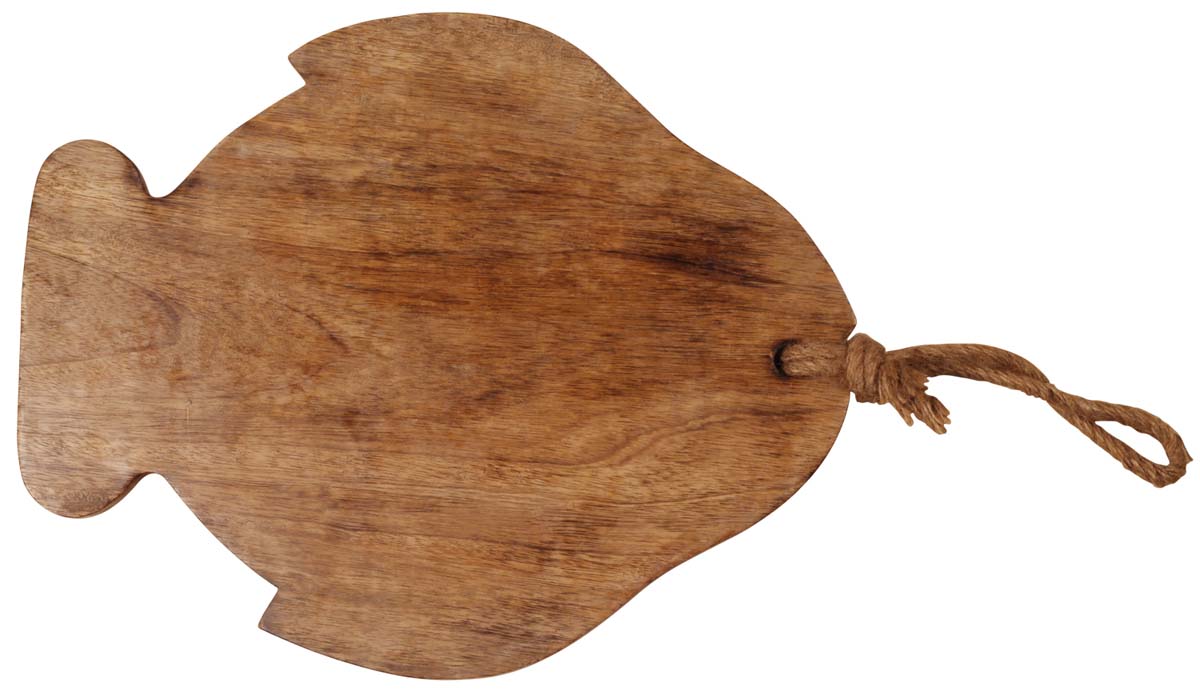 Fish Shaped Chopping Board – Hand-Carved in Mango-Wood – Eco-Friendly – Kitchen Accessories & Essentials – Home Décor  