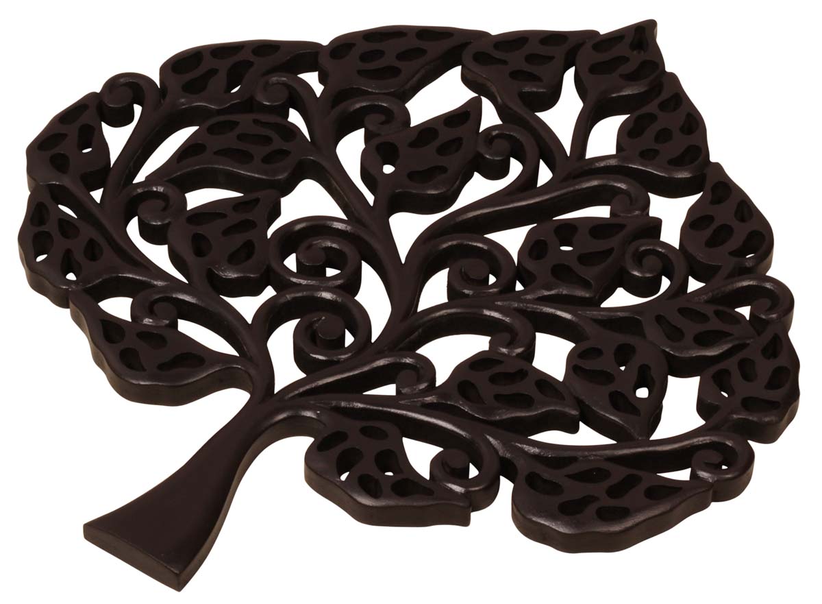 Handmade Wall Hanging Tree Motif in MDF – Black Color – Wall Decorating Items – Home / Office Décor