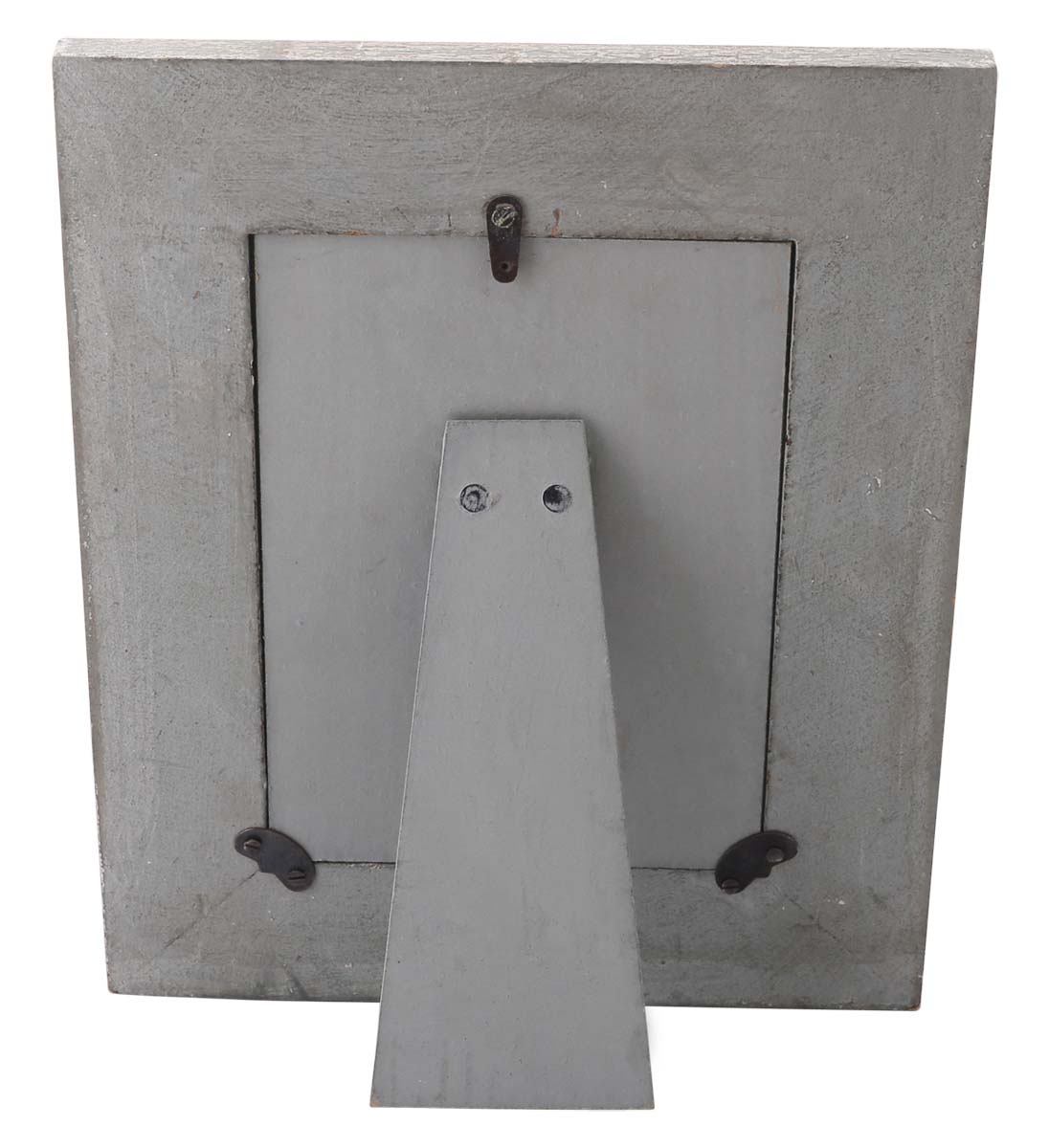Wholesale Rectangular 5x7 MDF Photo/Picture Frame - Bulk Buy Photo Frame with Ribbed Pattern in Distressed Gray - Home Decor Picture Frame from India