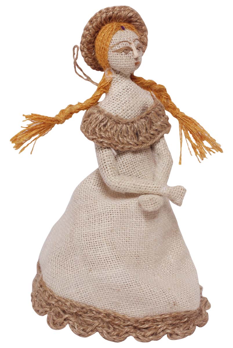 Handcrafted Doll – Jute Fabric – Knitted Jute Twines – Birthday Presents – Unique Gifts for Kids / Children   Buy in Bulk Wholesale