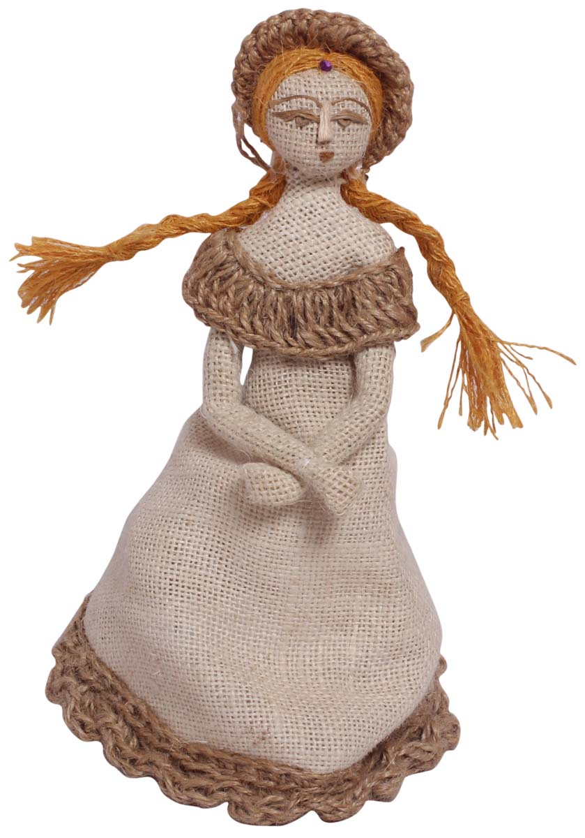 Handcrafted Doll – Jute Fabric – Knitted Jute Twines – Birthday Presents – Unique Gifts for Kids / Children   Buy in Bulk Wholesale