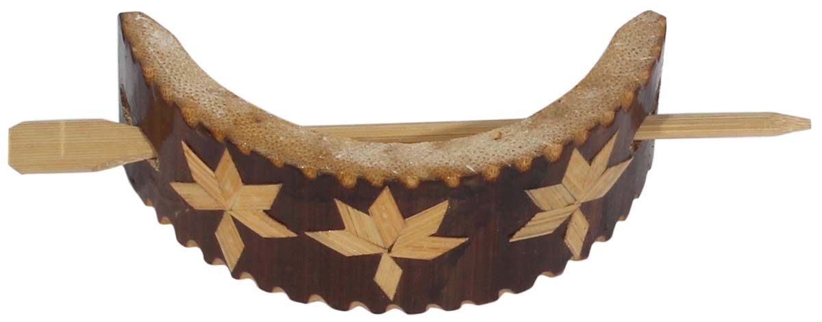 Handmade Hair Clip in Bamboo – Beige & Brown – Eco-Friendly Hair Accessory – Fashion Accessories   Buy in Bulk Wholesale