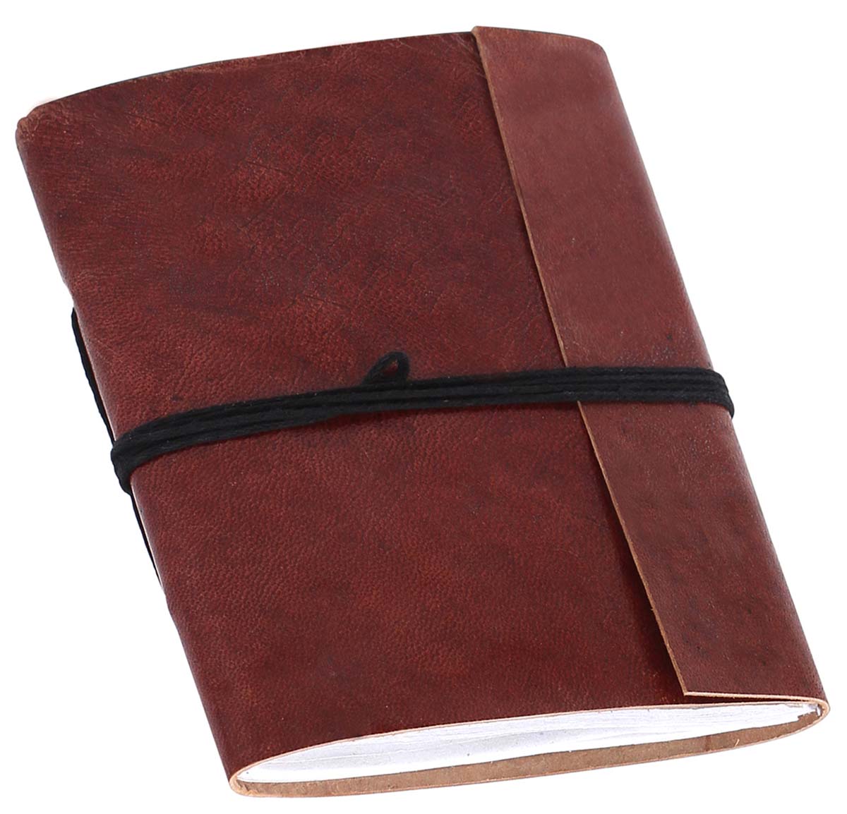 Buy in Bulk Wholesale Journal with Handmade Paper & Brown Leather Sketchbook/Scrapbook Cover