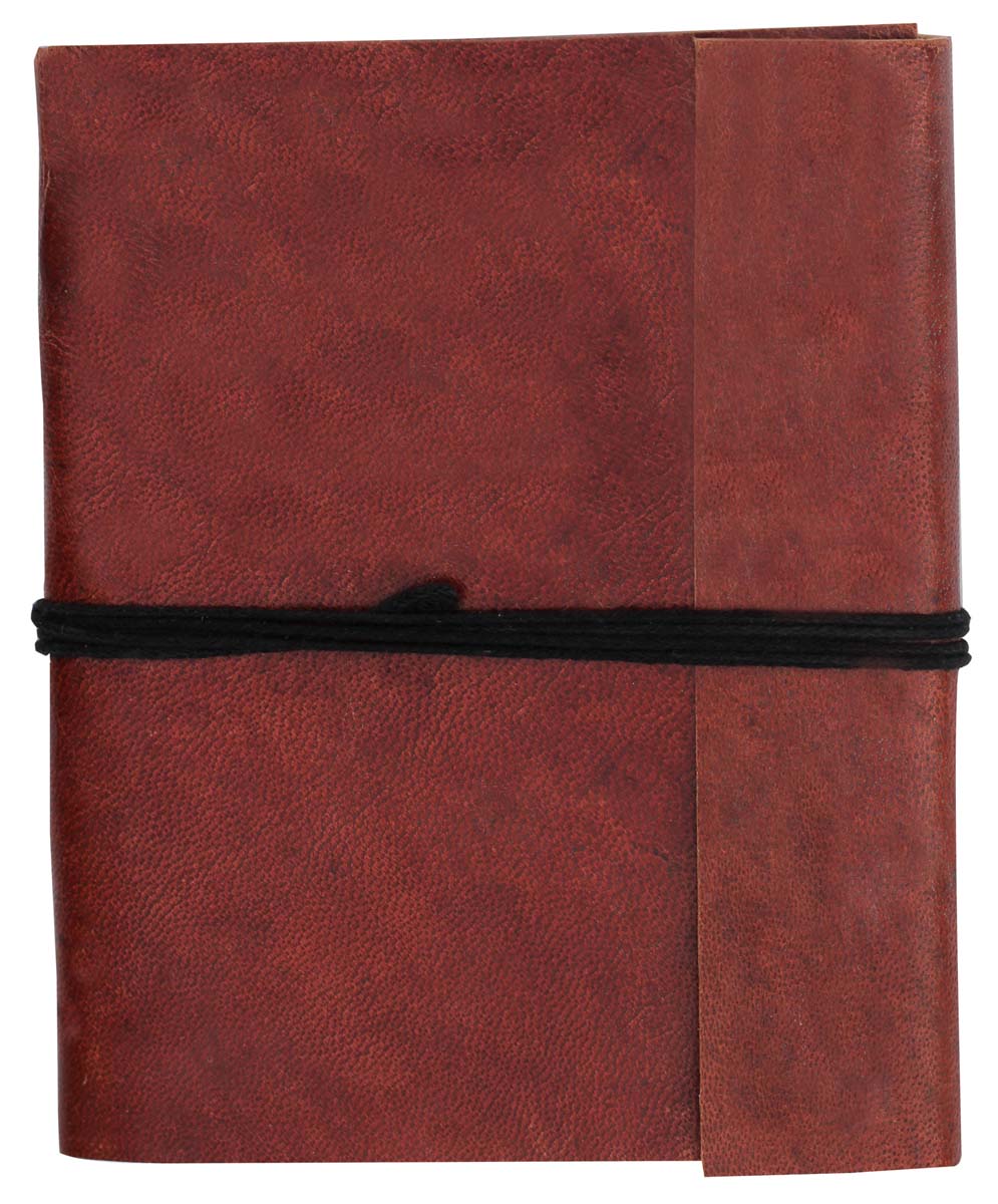Buy in Bulk Wholesale Journal with Handmade Paper & Brown Leather Sketchbook/Scrapbook Cover