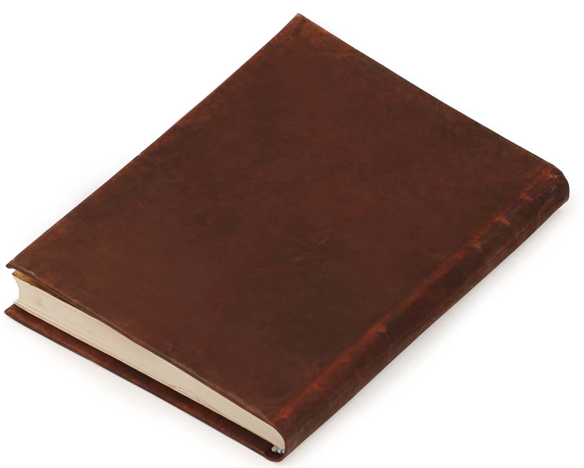 Buy in Bulk Wholesale Genuine Leather Cover Journal/Notebook with Handmade Recycled Paper 10x6"