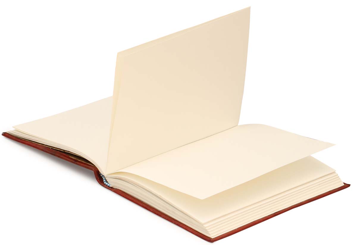 Buy in Bulk Wholesale Genuine Leather Cover Journal/Notebook with Handmade Recycled Paper 10x6"