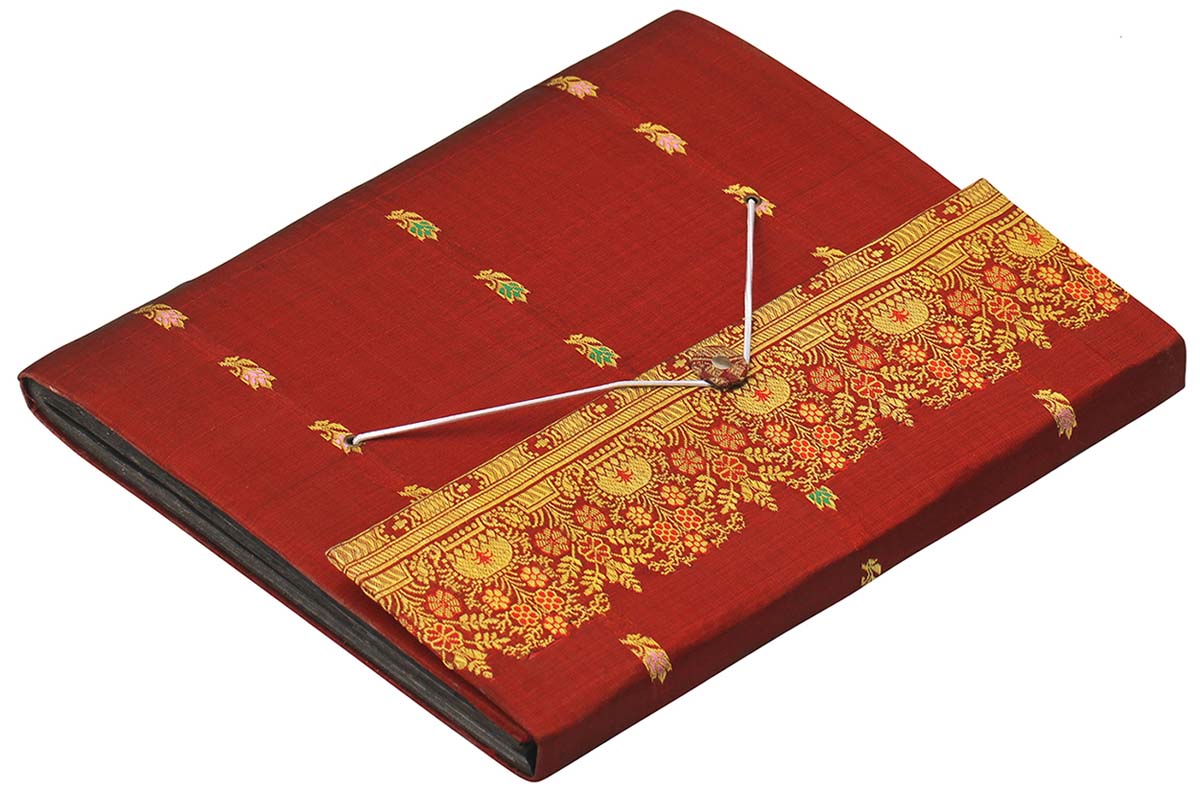Buy in Bulk Wholesale Photo Album With Recycled Paper & Brocade Silk Cover Handmade 4x6 (Inch)