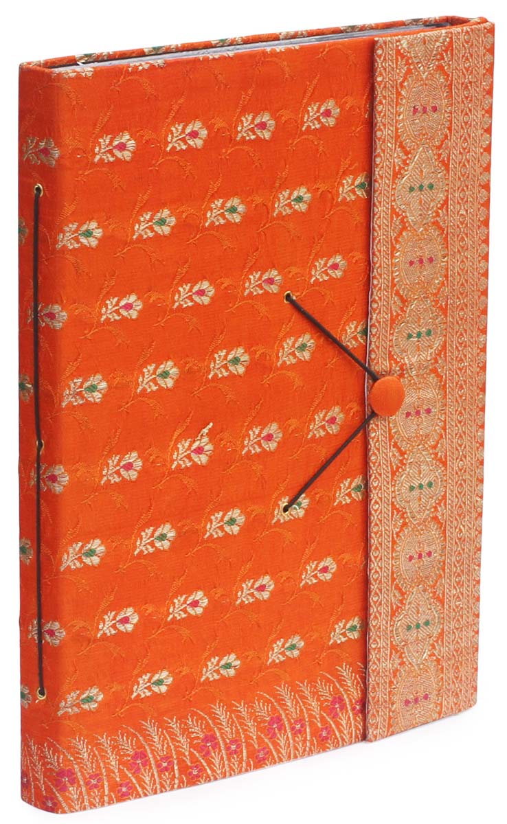 Buy in Bulk Wholesale Photo Album With Recycled Paper & Brocade Silk Cover Handmade 4x6 (Inch)